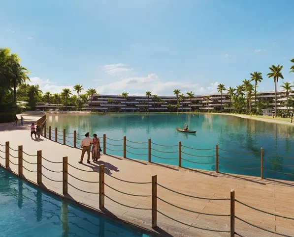 Lago de 48,000 m²