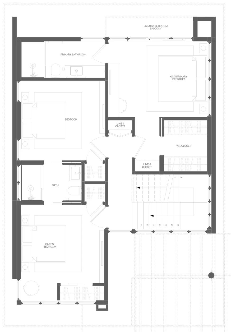 Villa Tao — planta 2do nivel