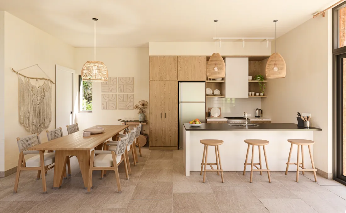 Villa Tao — cocina