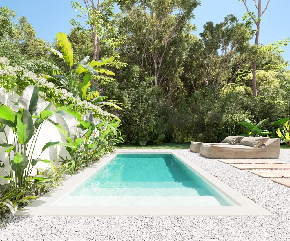 Piscina privada — Aldea Park