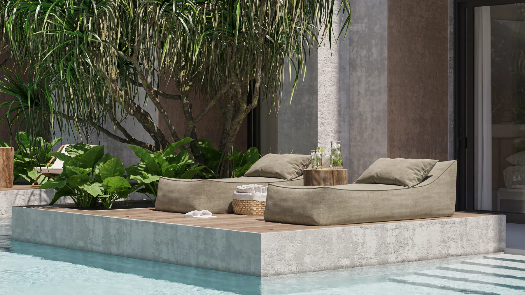 Amenidad — piscina y sundeck