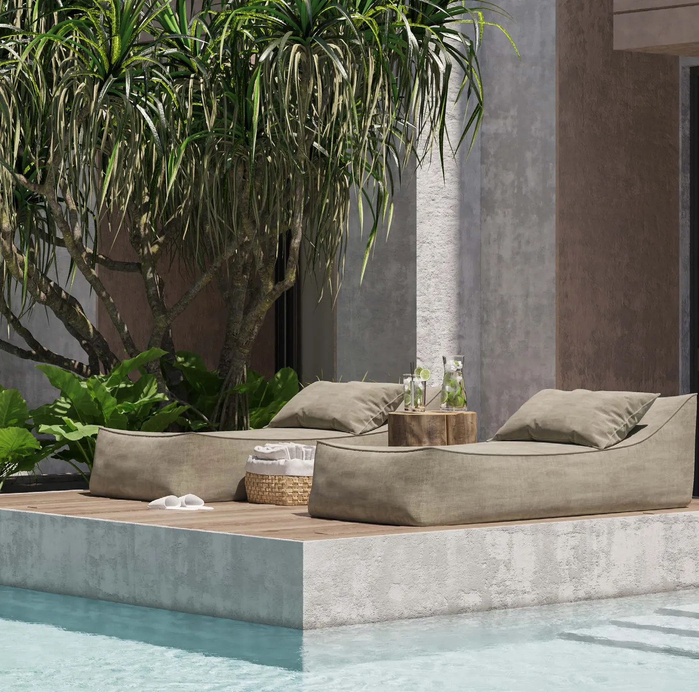 Unit A piscina