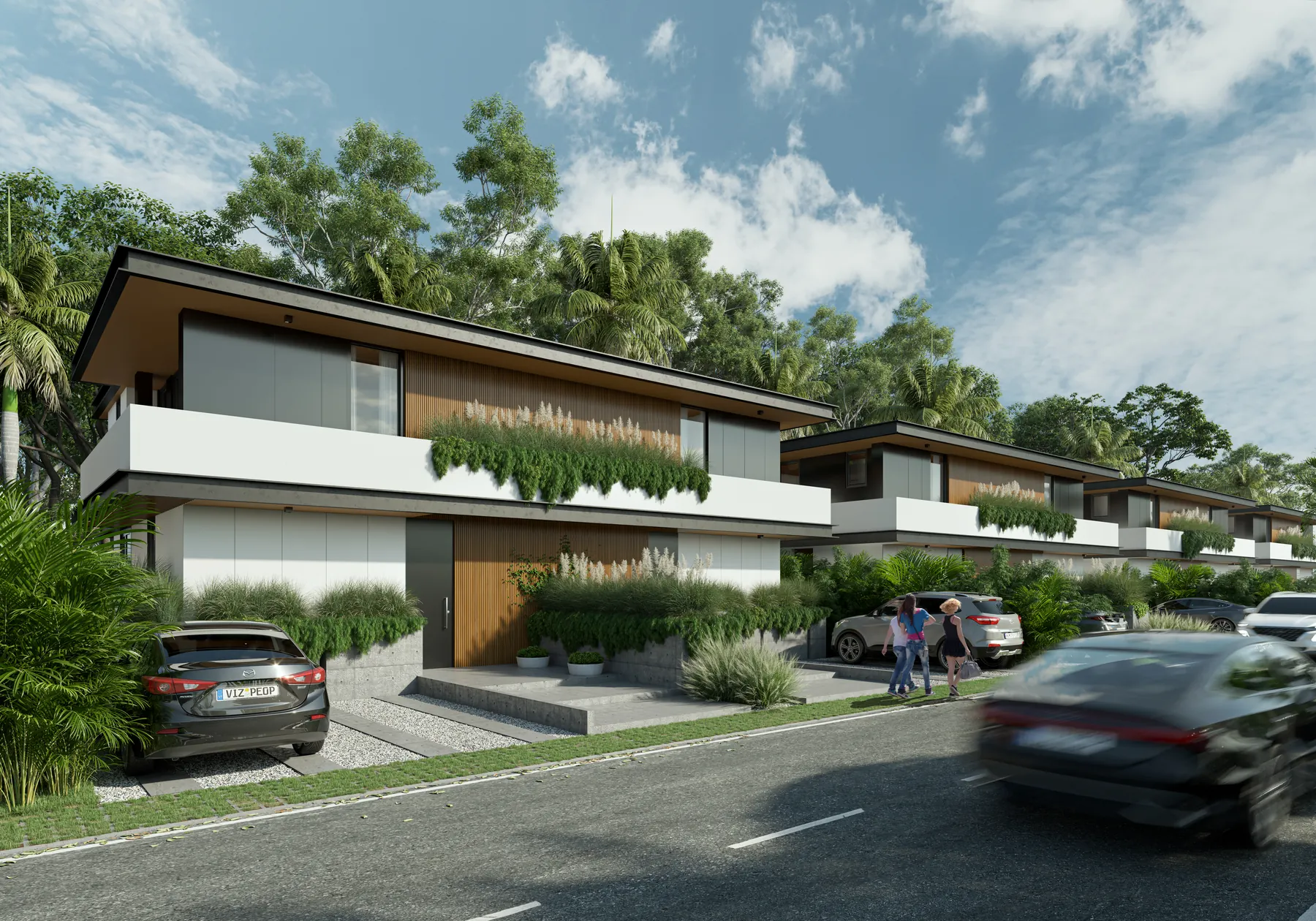Villa Areca — fachada