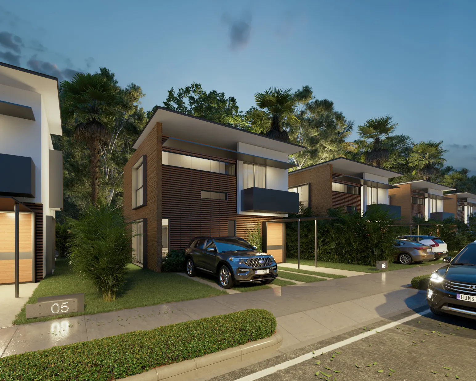 Villa Palmera — fachada
