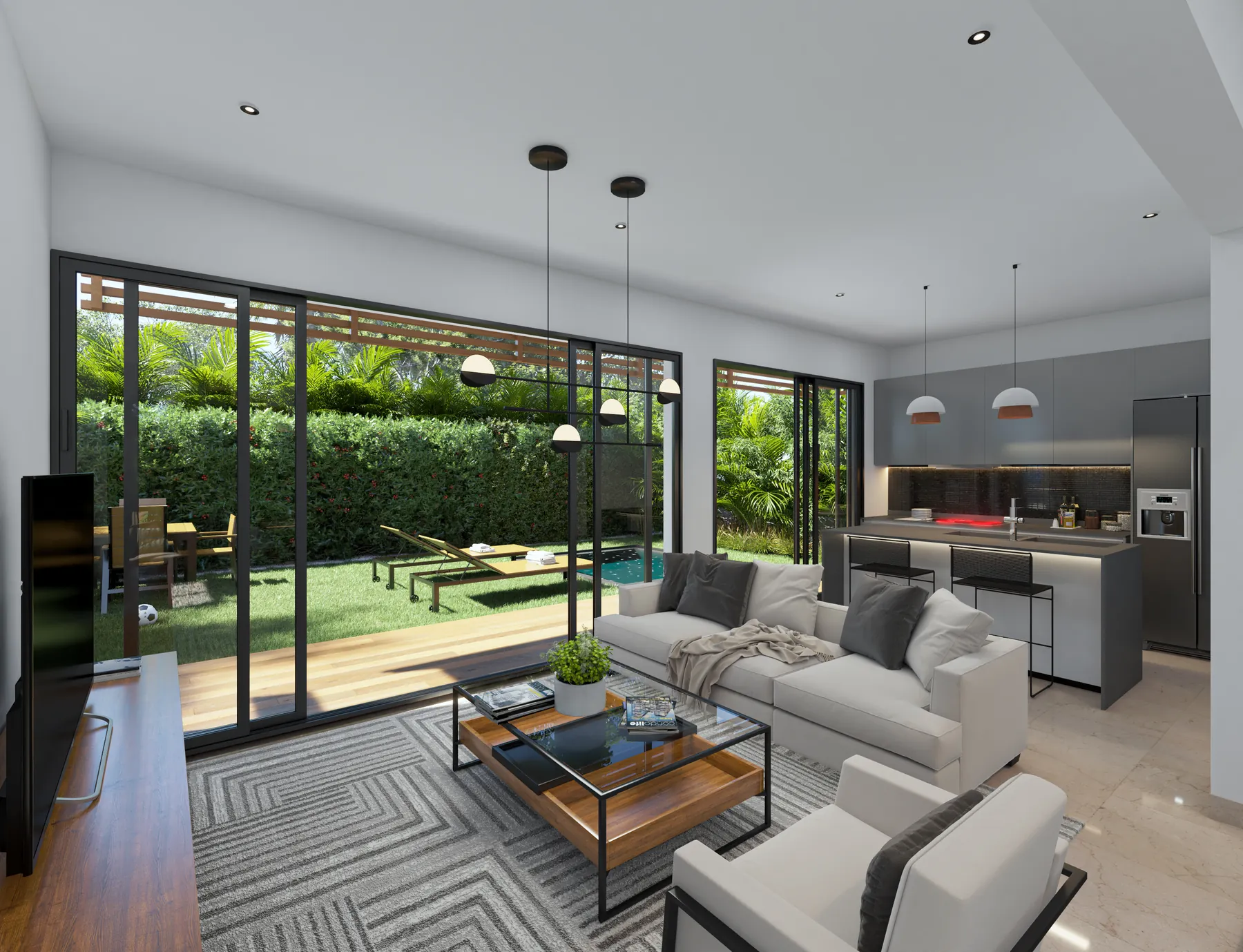Villa Palmera — interior