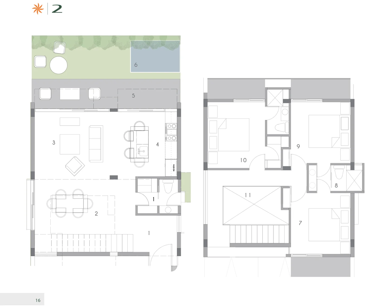 Planos Villa Palmera