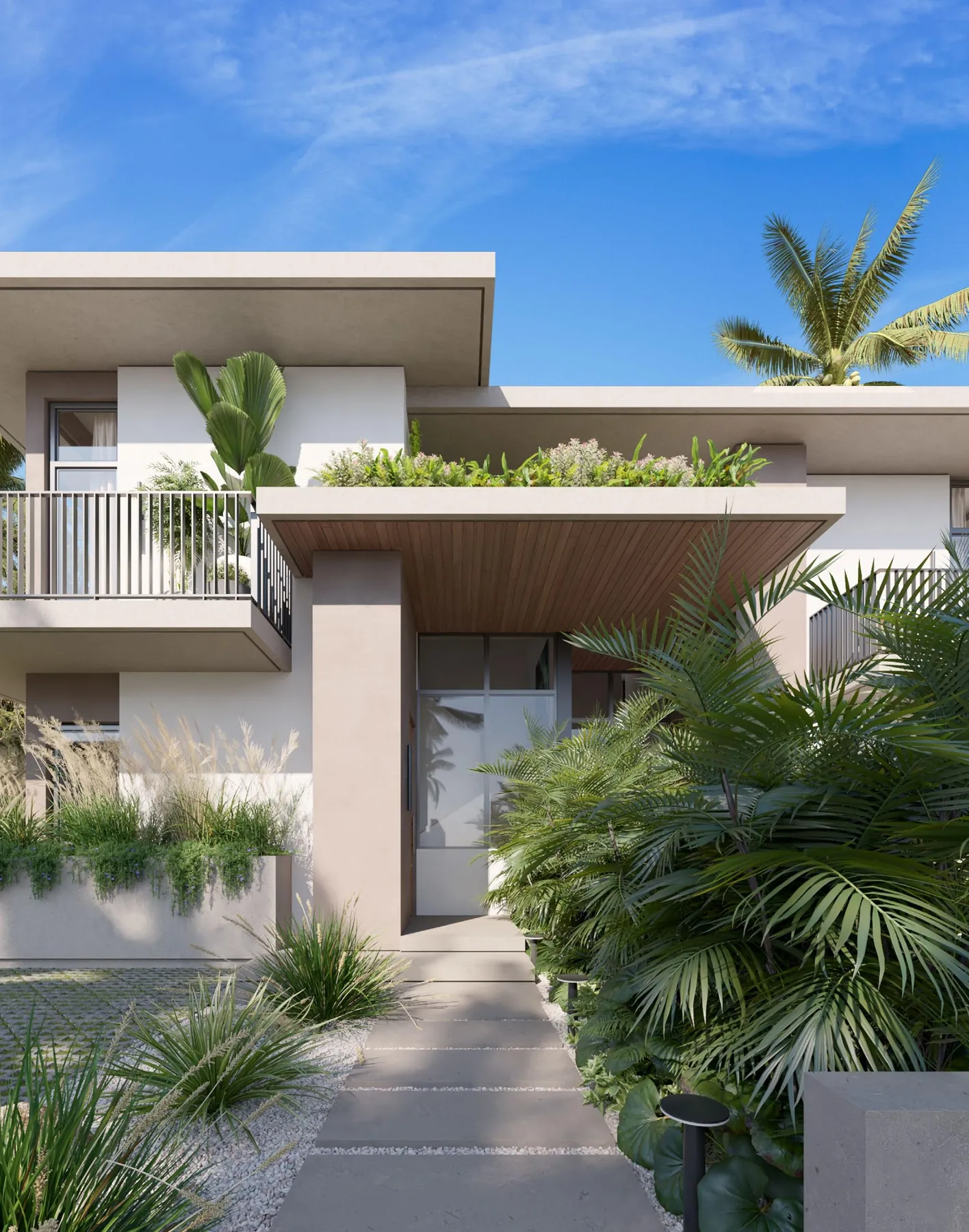 Entrada residencial Tropicale at Vista Cana