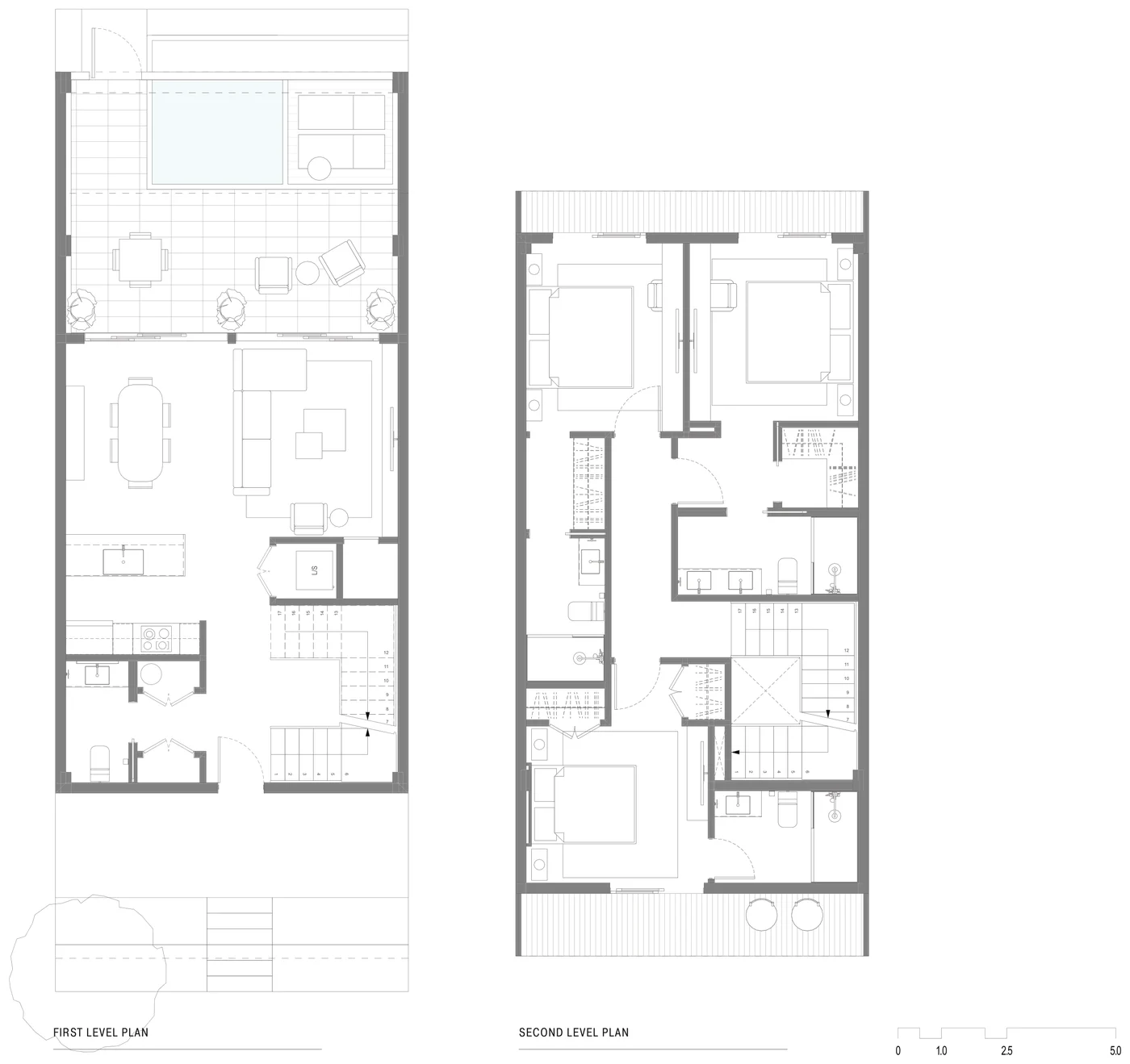 Plano Townhouse TH-A