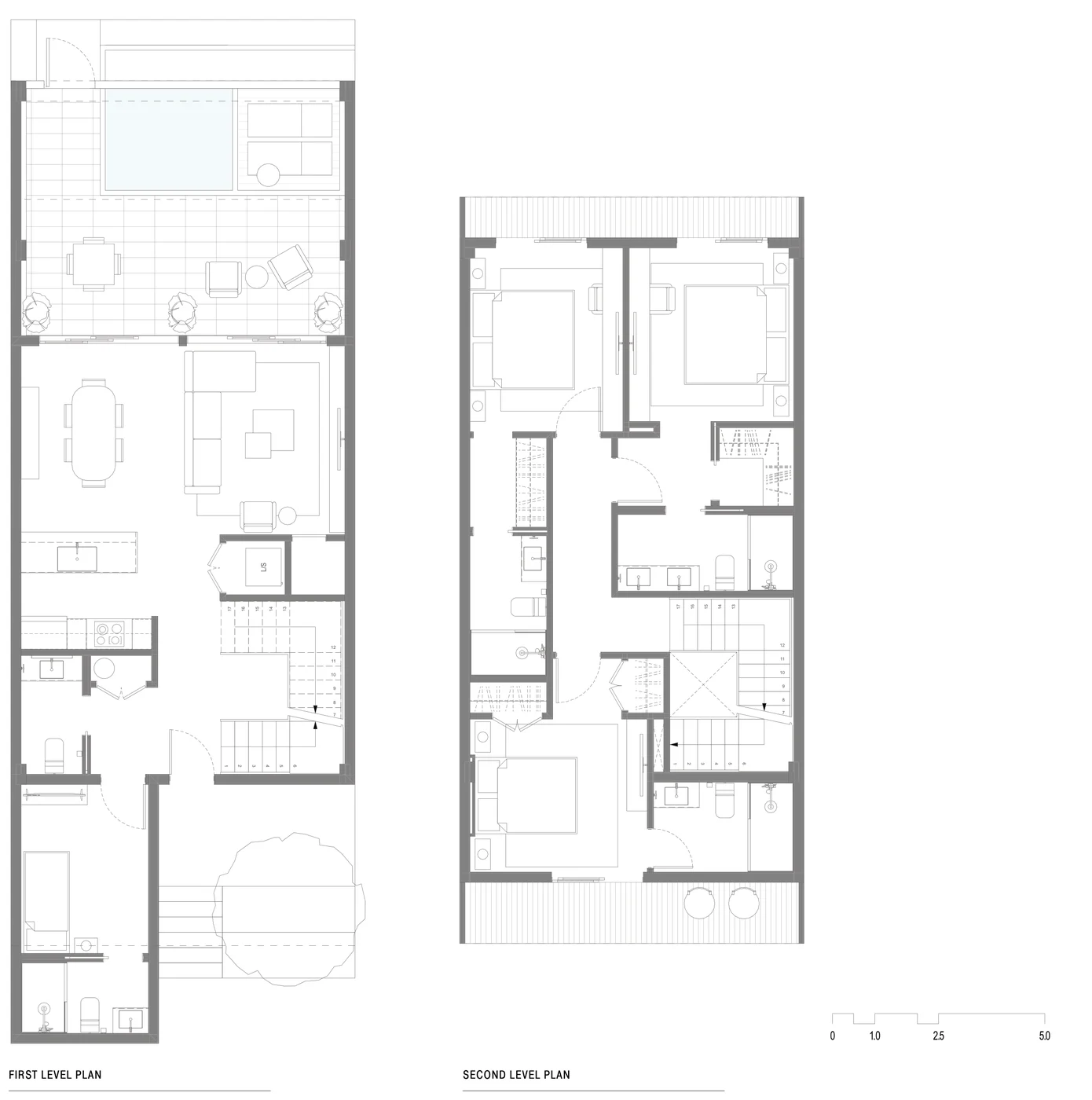 Plano Townhouse TH-B