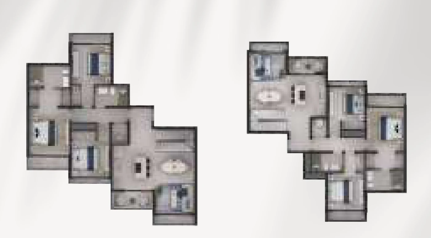 Plano tipología T08 — penthouse con azotea
