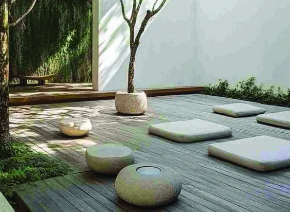 Jardín de bienestar del Villas Wellness Center